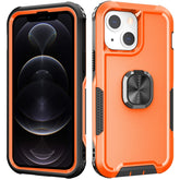 3 in 1 PC + TPU Phone Case with Ring Holder